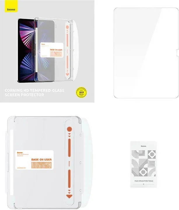 Xham i temperuar Baseus Corning 0.4mm për iPad Pro 10/10.9" - 8
