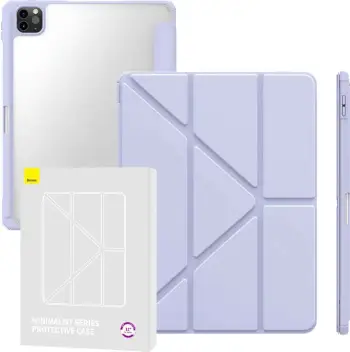 Mbështjellës Baseus Minimalist për iPad Pro 11", P40112502511-00, vjollcë