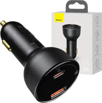 Karikues veture Baseus Superme Digital Display CCZX-01, 100W, USB-C & USB-A, i zi