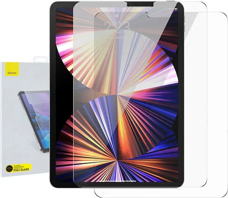 Xham i temperuar Baseus SGBL320302 për iPad 12.9", 0.3mm, 2 copë - 1