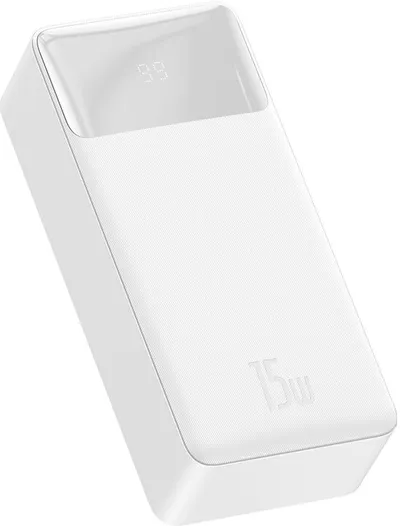 Powerbank Baseus Bipow 30000mAh, 15W, e bardhë - 2