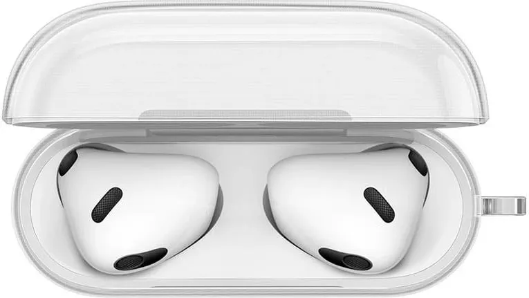 Mbulesë mbrojtëse Baseus Transparent Case Crystal për AirPods 3, TPU, transparente - 4