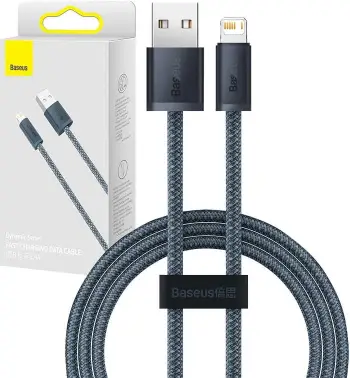 Kabllo USB në Lightning Baseus Dynamic Series CALD000516, 2m, Gri
