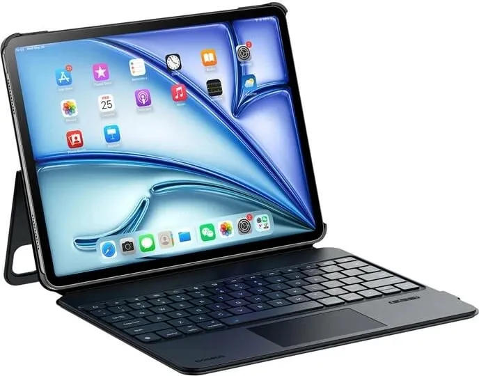 Mbështjellës me tastierë Baseus Brilliance 2 për iPad Pro 12.9", e zezë - 1
