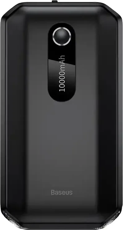 Jump starter Baseus CGNL020101, 10000mAh, 1000A, USB, e zezë - 4