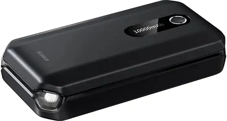 Jump starter Baseus CGNL020101, 10000mAh, 1000A, USB, e zezë - 5