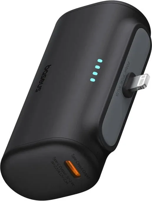 Powerbank Baseus Compact IP 5000mAh 20W, e zezë - 1