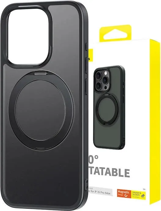 Mbështjellës magnetik për celular Baseus CyberLoop Series, për iPhone 15 Pro Max, i zi - 1