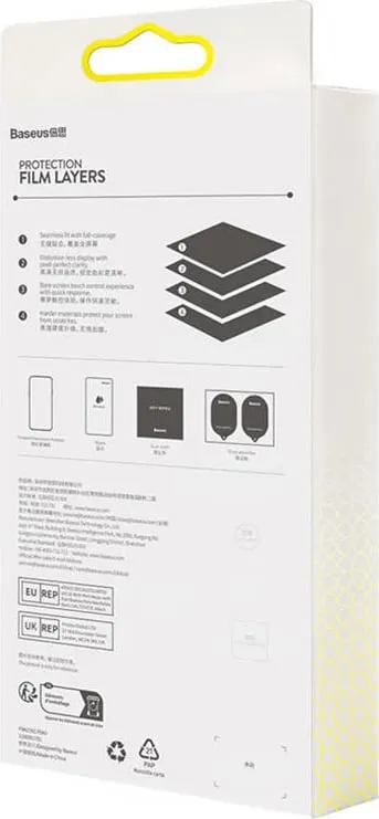 Mbështjellës xhami i temperuar Baseus për Redmi K60/K60 Pro, transparent - 2