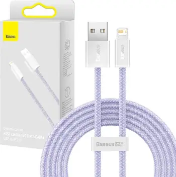 Kabllo USB në Lightning Baseus CALD000505, 2m, vjollcë