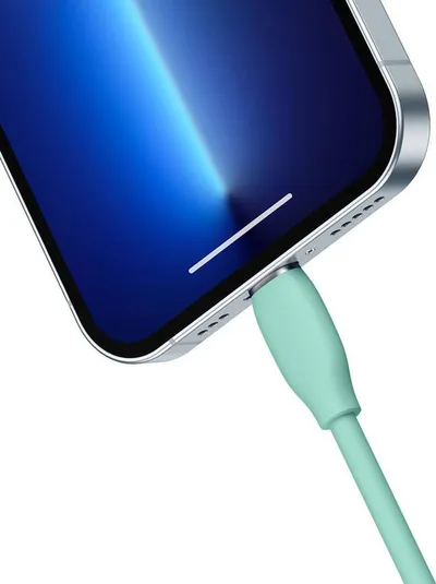 Kabllo Baseus USB-C (6932172603953), 2 m, e gjelbër - 3