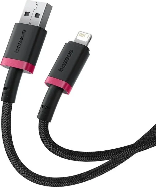 Kabllo karikimi e shpejtë Baseus Dura Type A në IP, 2 m, e kuqe - 4