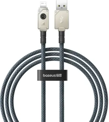 Kabllo USB Baseus Unbreakable, 1 m, 5V-2.4A, Bardhë