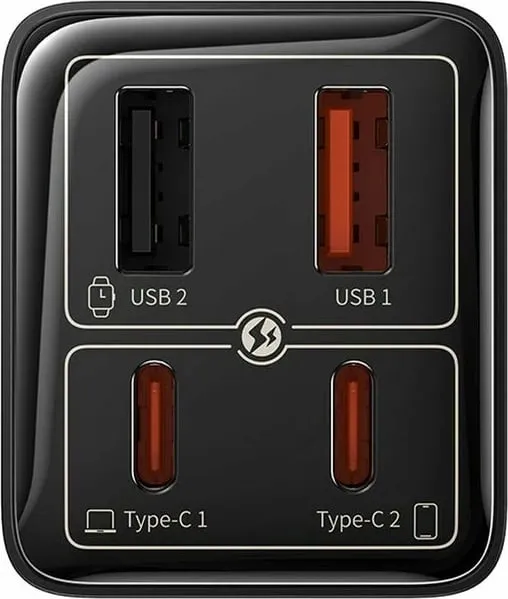 Karikues Baseus GaN6 Pro Universal, i zi - 3