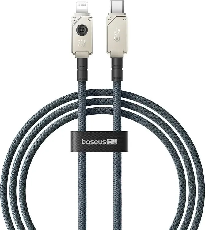 Kabllo Baseus Unbreakable USB C në iP 1 m 20 W Bardhë - 1