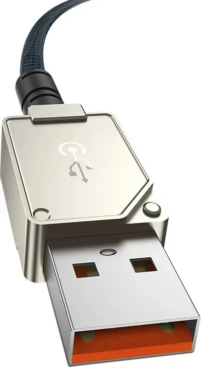 Kabllo USB Baseus Unbreakable, 2 m, 100 W, Bardhë - 4