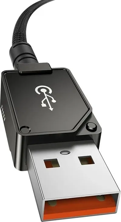 Kabllo USB Baseus Unbreakable, USB A në USB C, 2 m, 100 W, E zezë - 4