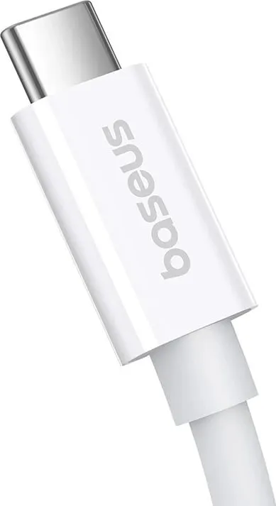 Kabëll USB C në USB C Baseus Superior, 1 m, 240 W, Bardhë - 4