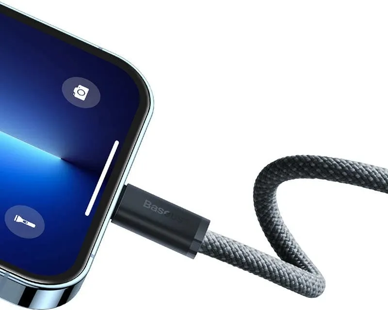Kabllo Baseus Dynamic Series, 20W, 1m, USB-C në Lightning, blu - 5