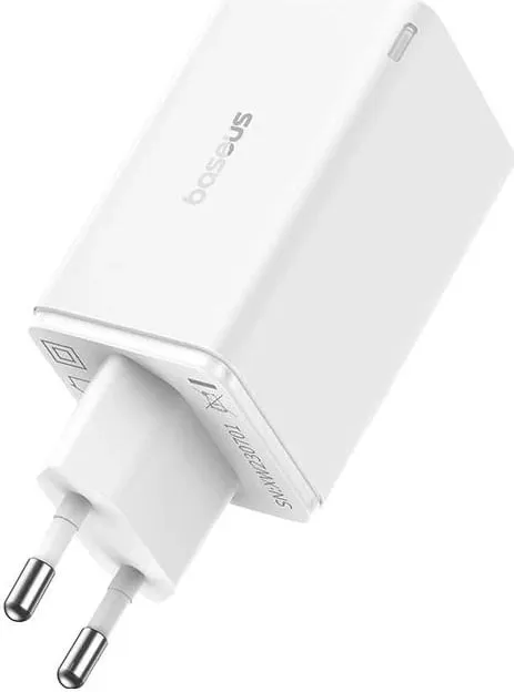 Karikues Baseus GaN6 Pro, 2xUSB-C + 2xUSB, 65W, i bardhë - 4