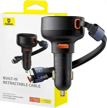 Karikues makine Baseus Enjoyment USB, 60W, i zi