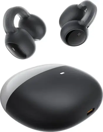 Kufje Baseus AirGo 1 Ring, True Wireless Stereo, Bluetooth, Të zeza