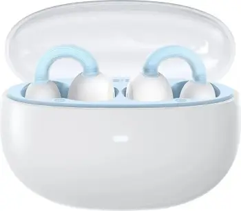 Kufje Baseus AirGo 1 Ring, True Wireless Stereo, Bluetooth, Bardhë