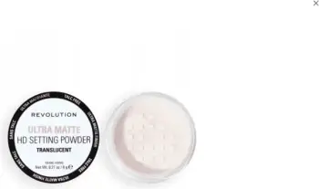 Pudër pluhur për fytyrë Revolution Ultra Matte HD, Translucent, 6g