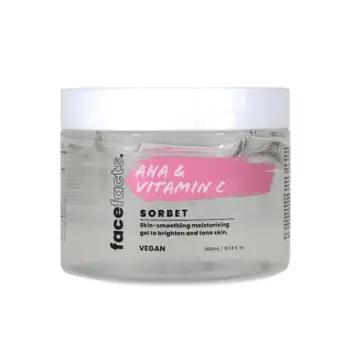Face Facts AHA + Vitamin C Sorbet Moisturiser - 300g