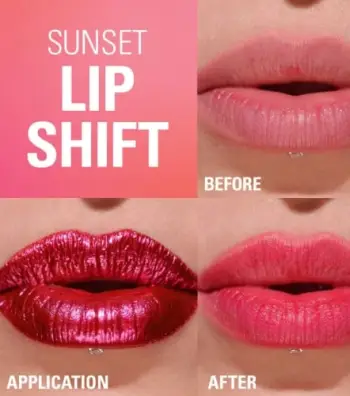 Revolution - Lip Tint Stain Sunset - Flushed Pink