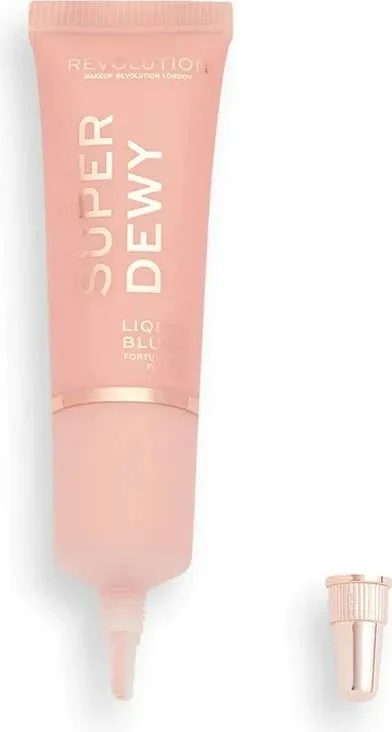 Revolution Superdewy Liquid Blush - Fortunately Flushed - 1