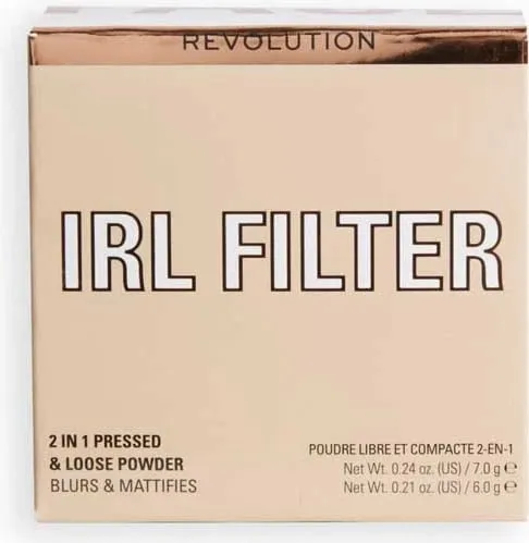 Revolution Loose and Pressed Powder IRL Soft Focus 2 in 1 - 2
