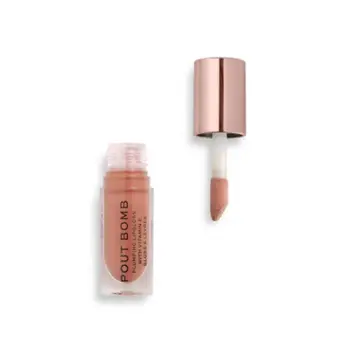 Revolution Pout Bomb Lip Gloss - Candy Pink