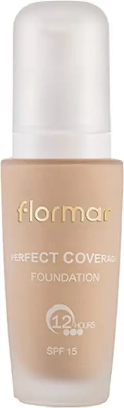 Flormar Perfect Coverage Foundation 100 Light Ivory