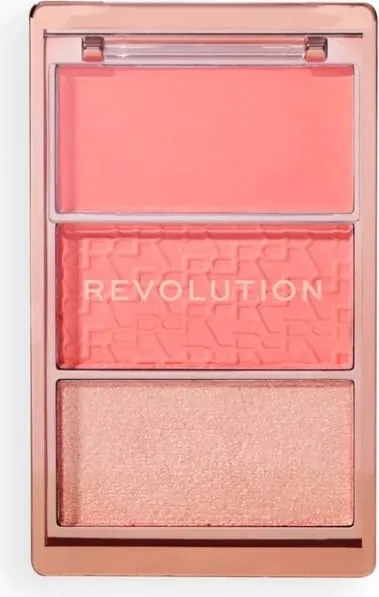 Revolution - Icon Blush Blush Palette - Authentic Peach - 2