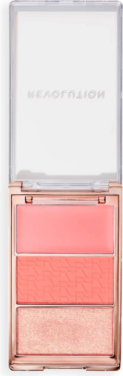 Revolution - Icon Blush Blush Palette - Authentic Peach - 3