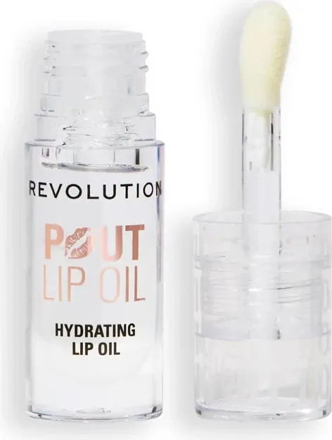 Revolution Pout Lip Oil - Lychee Clear - 1