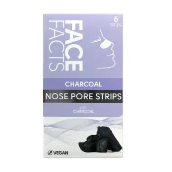 Face Facts Charcoal Nose Pore Strips - 6 Strips