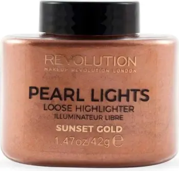 Revolution Pearl Lights Loose Highlighter - Sunset Gold