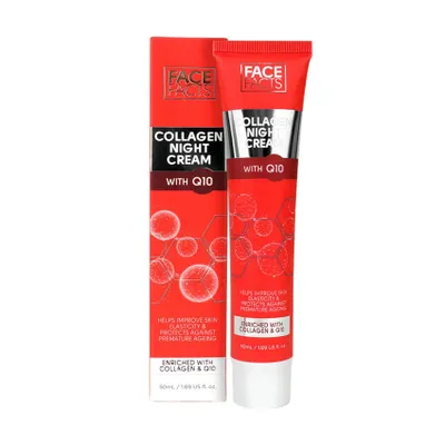 Face Facts Collagen With Q10 Night Cream - 50ml - 1