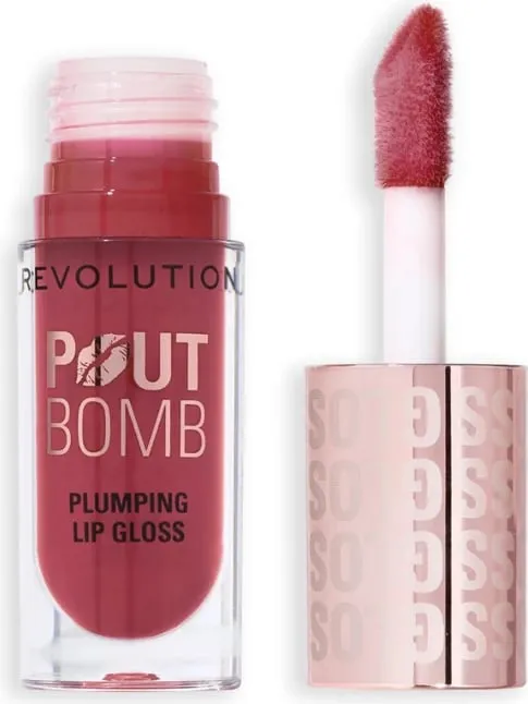 Revolution - Plumping Lip Gloss Pout Bomb - Mauve Pink - 1