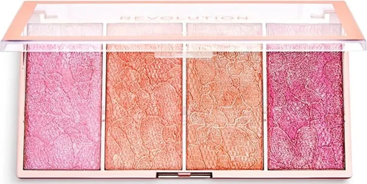 Revolution Vintage Lace Blush Palette - Pink - 1