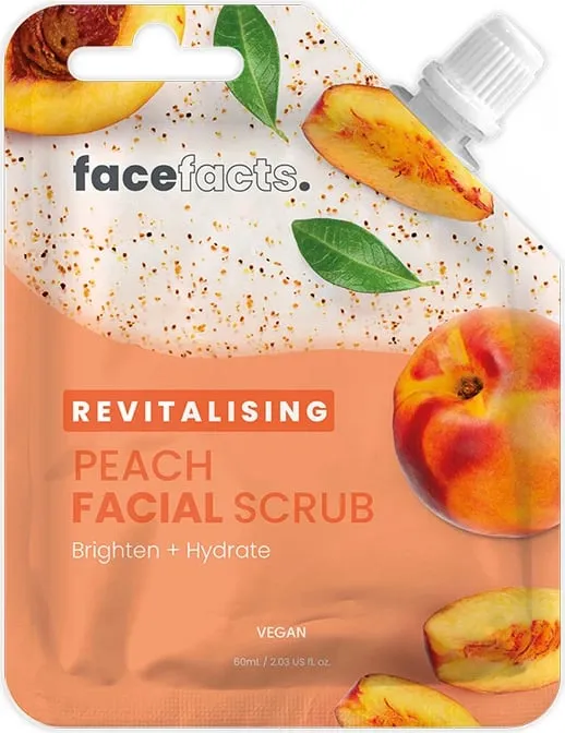 Face Facts Peach Facial Scrub - 1