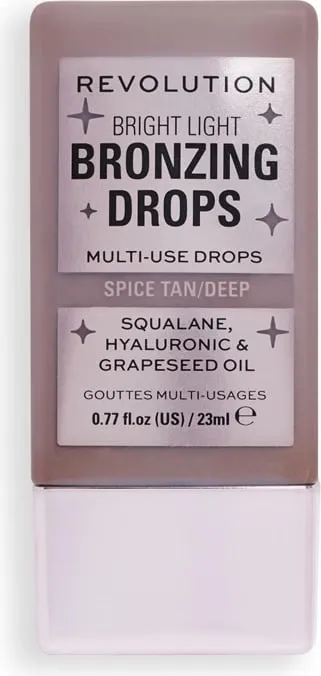 Revolution - Tanning Drops Bright Light - Spice Tan/Deep - 1