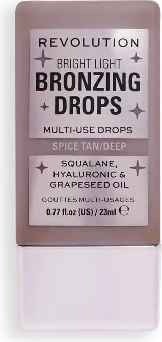 Revolution - Tanning Drops Bright Light - Spice Tan/Deep