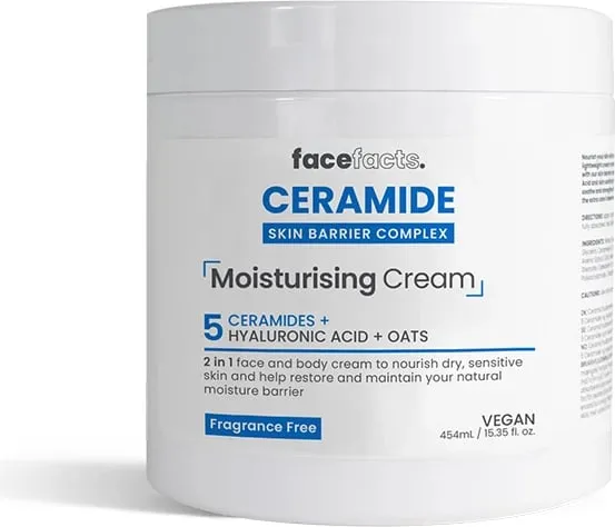 Face Facts Ceramide Moisturising Body Cream - 454ml - 1