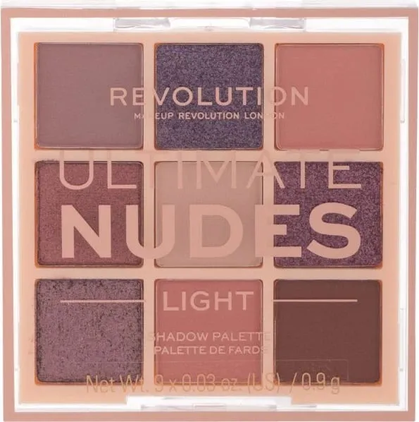 Revolution Ultimate Nudes Eyeshadow Palette Light - 3