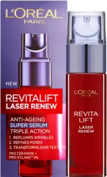 Serum për fytyrë L'oreal Revitalift Laser x3, 30 ml
