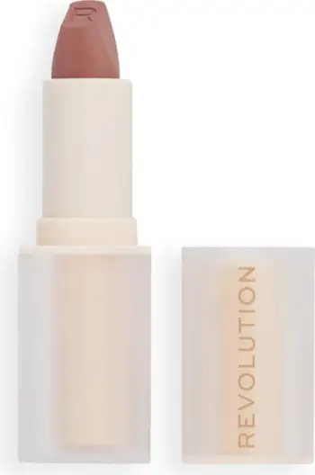 Revolution - Satin Lipstick Lip Allure - Wifey Dusky Pink