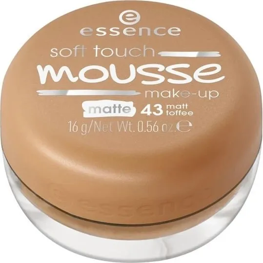 Essence - Soft Touch Mousse Make-Up 43 Matt Toffee - 2